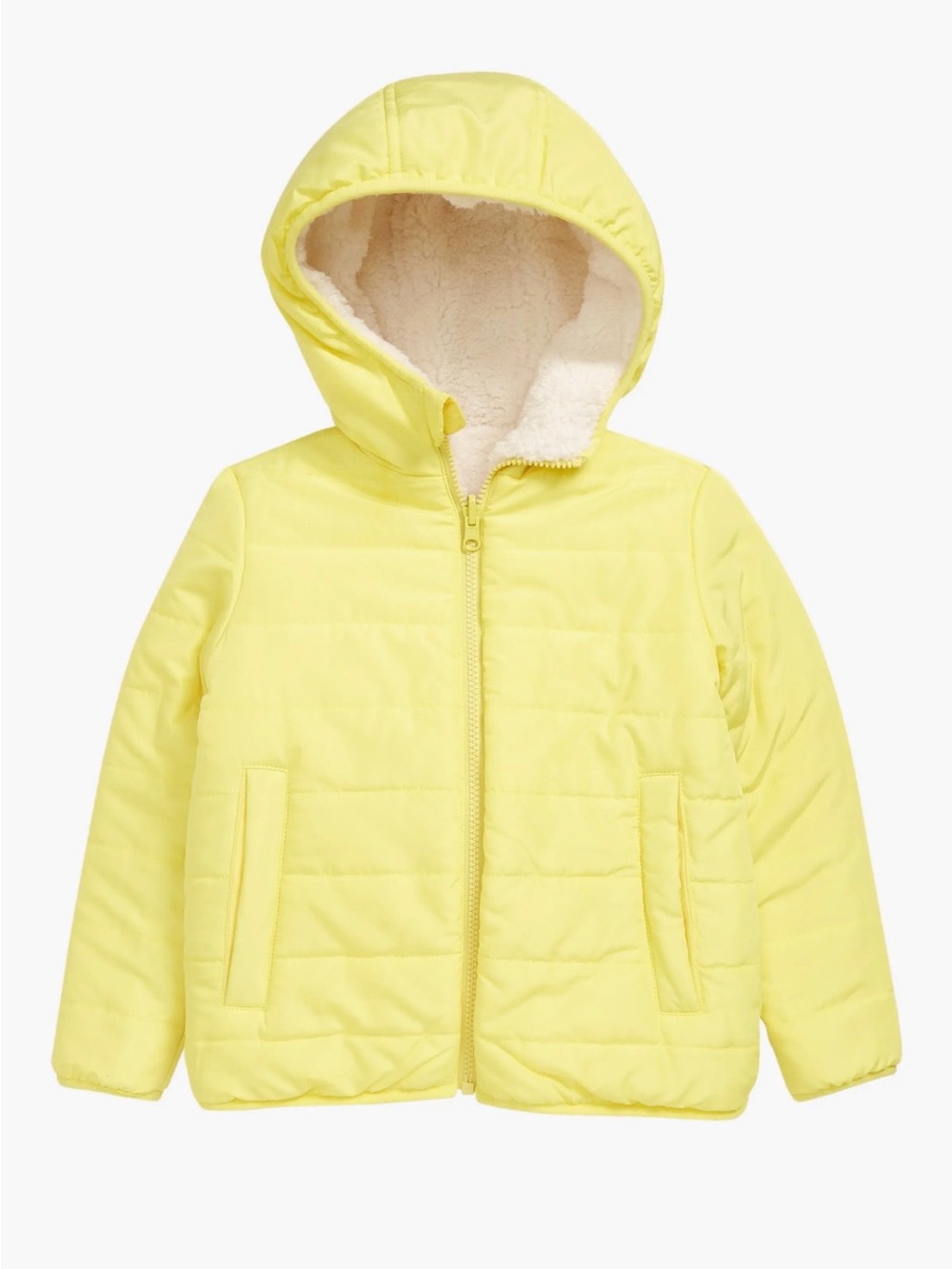 Tucker + Tate Kids' Reversible Fleece & Quilted Puffer Jacket